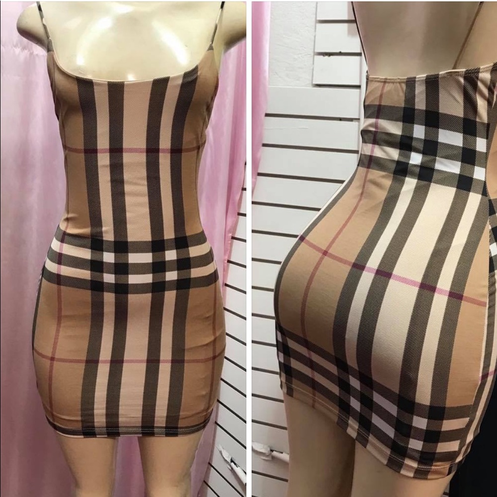 New “Burberry “ print dress